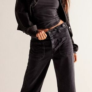 NWOT Free People "Palmer Cuff" Jeans